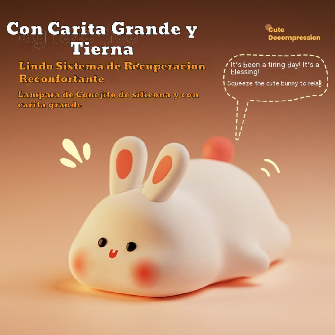 Lámpara Tierna de Conejito Mágica