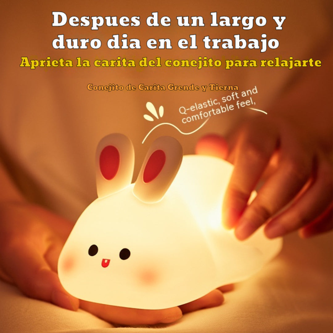 Lámpara Tierna de Conejito Mágica